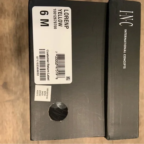 INC International Concepts Loren pineapple jelly sandals / slides - Picture 5 of 6